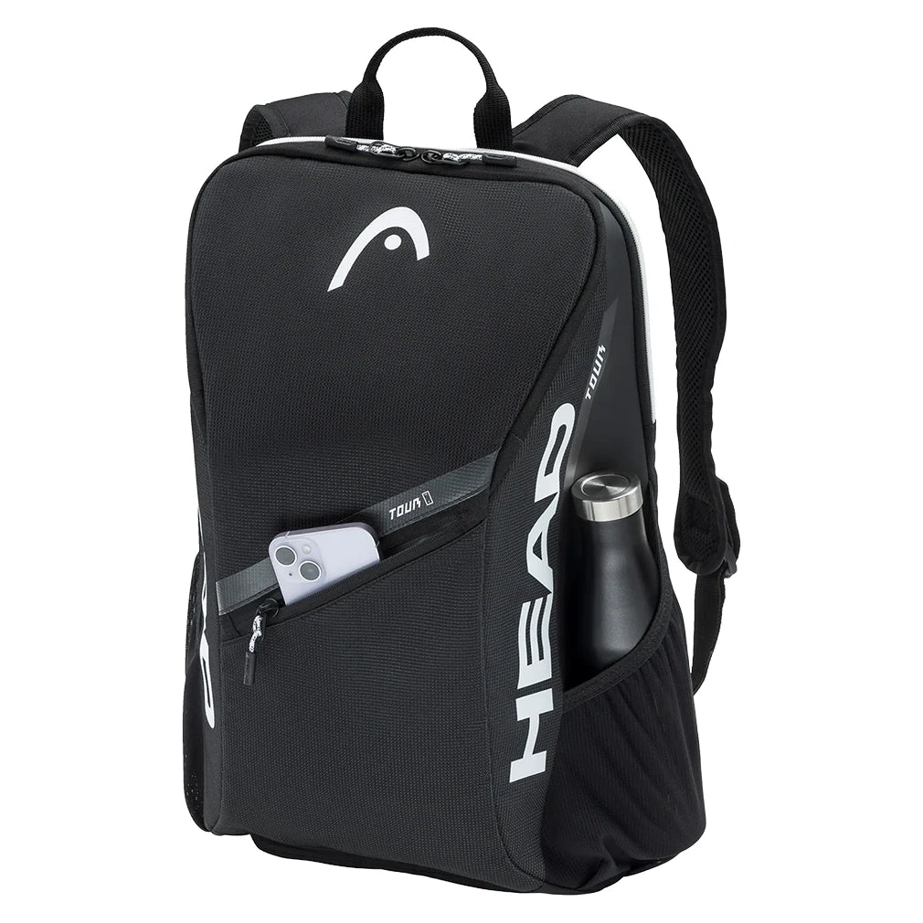 Tour Backpack (25L) Black and White
